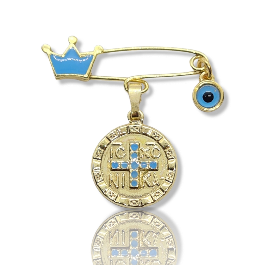 Portafortuna Bimbi in Argento 925° dorato