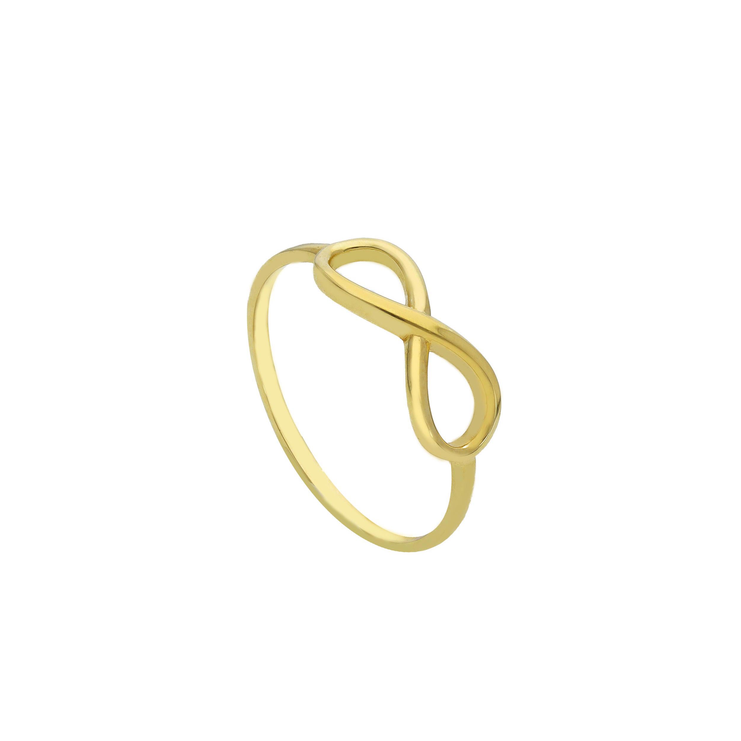 Eternity k9 gold ring  (code S233081)
