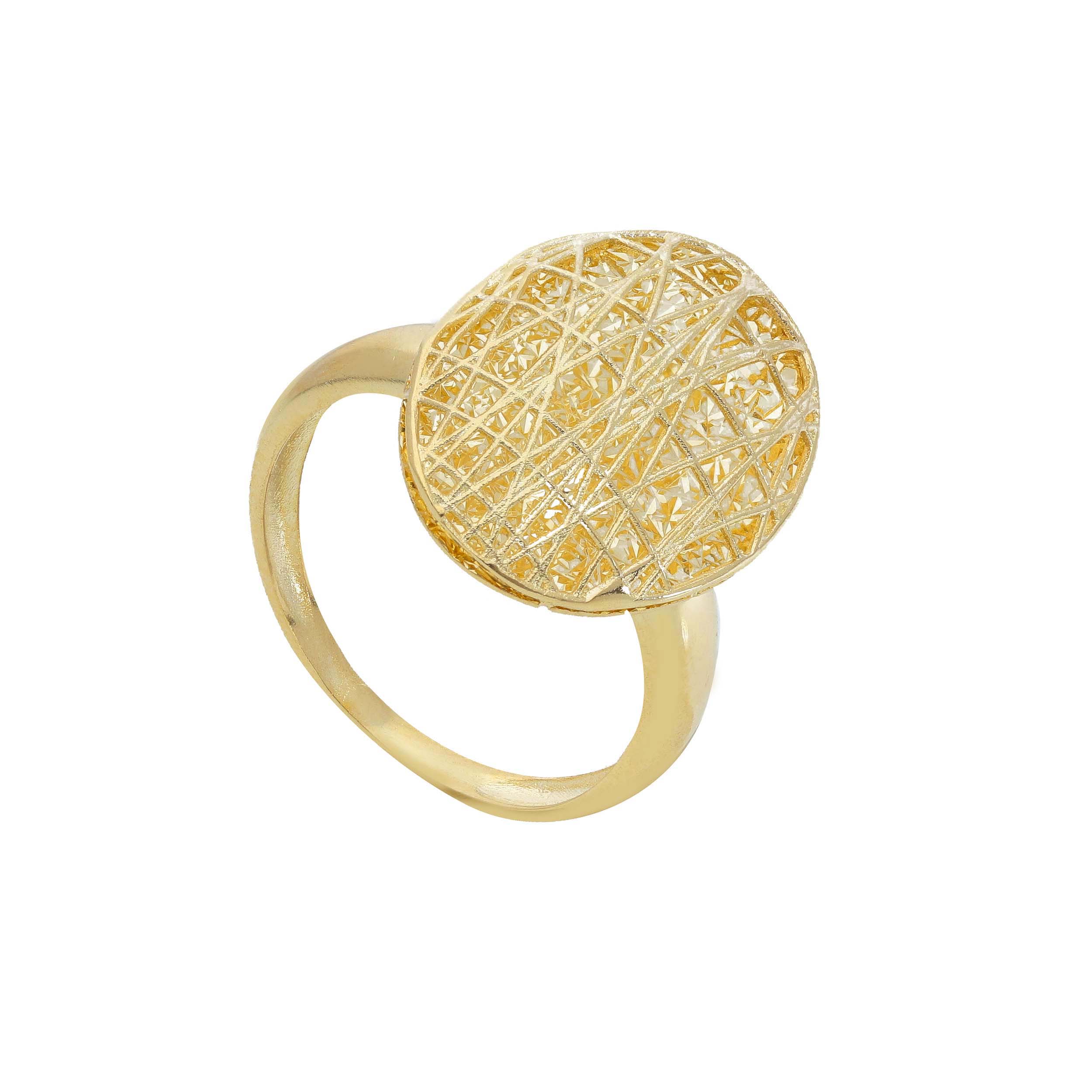 Yellow gold ring k14  (code S279668)