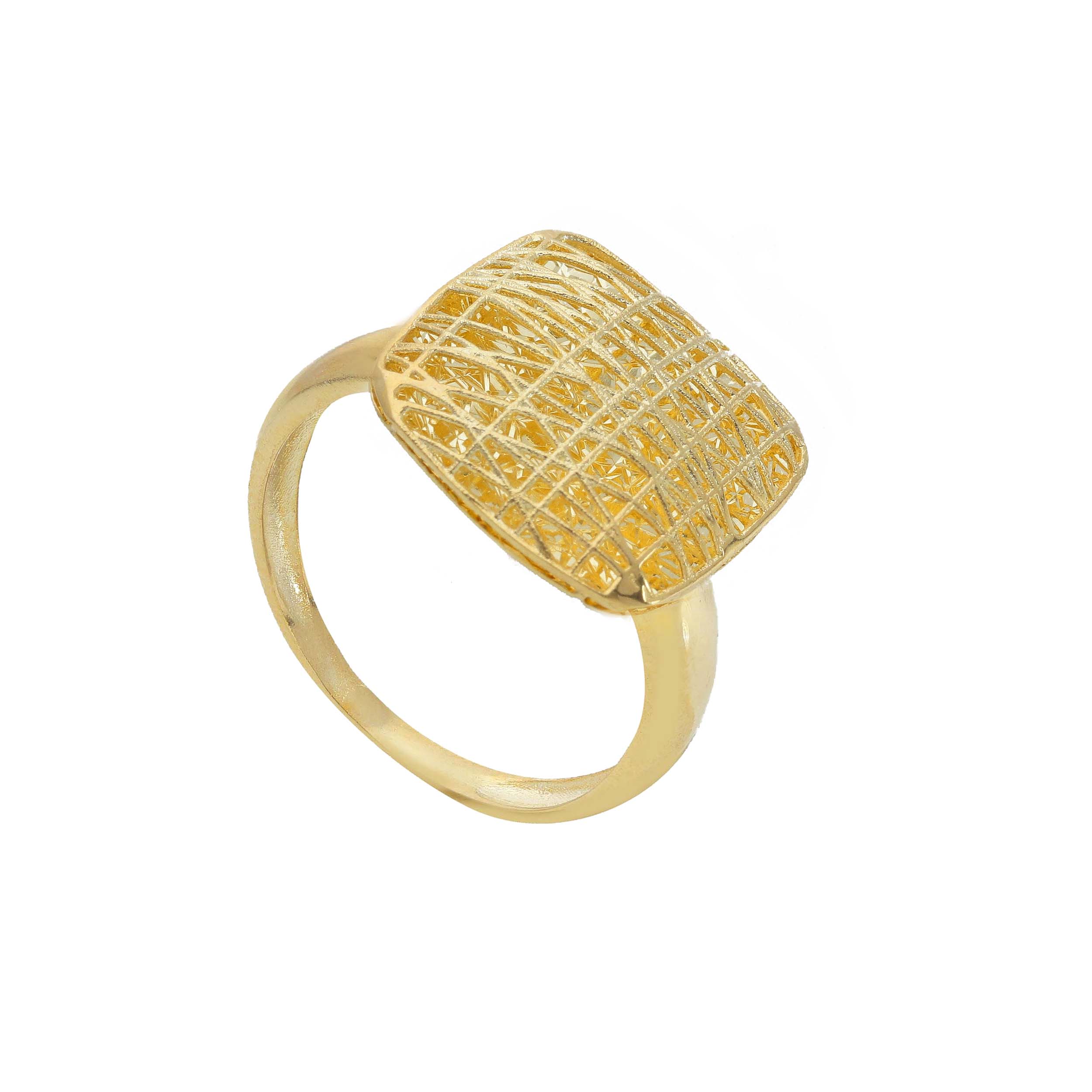 Yellow gold ring k14  (code S279671)