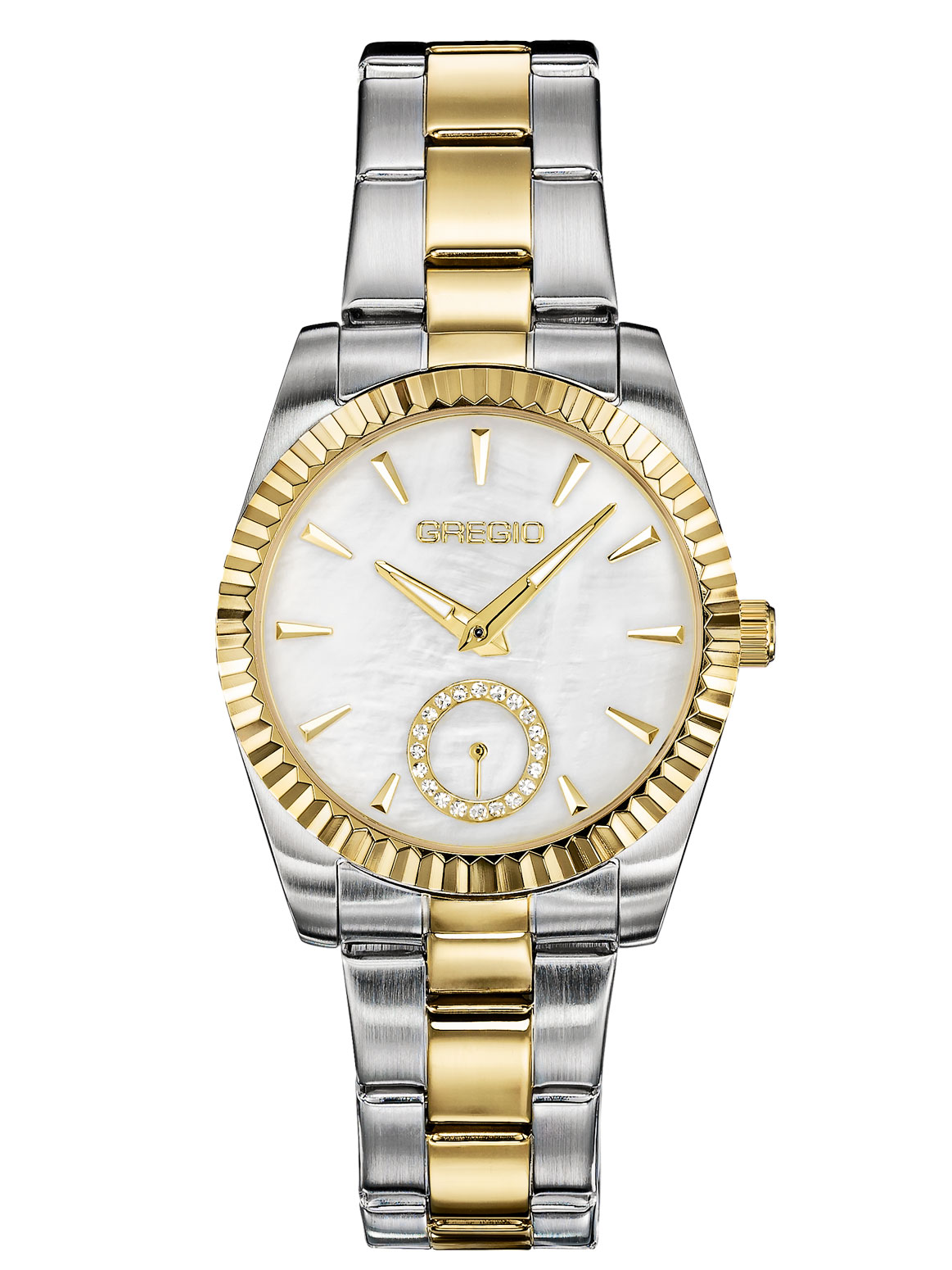 GREGGREGIO Bella Two Tone Stainless Steel Bracelet GR580040