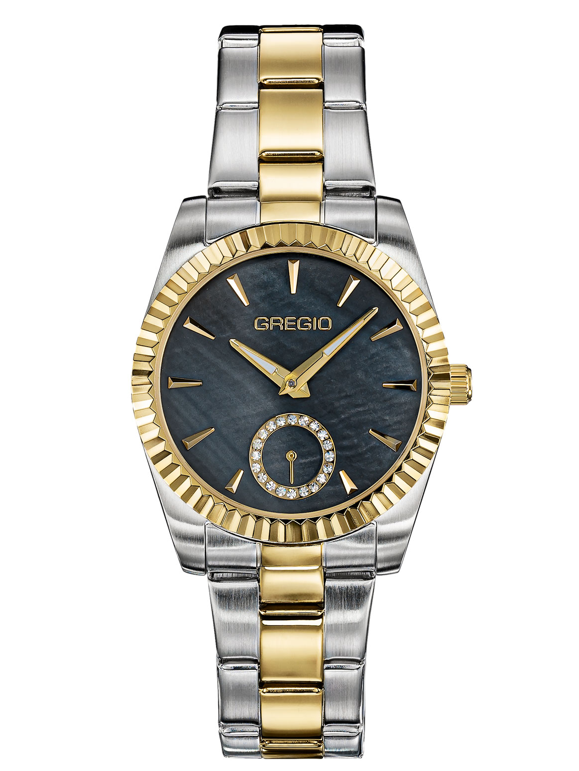 GREGGREGIO Bella Two Tone Stainless Steel Bracelet GR580041