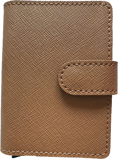  LEANSCHI RFID-safe Tech-Wallet in ACORN leather