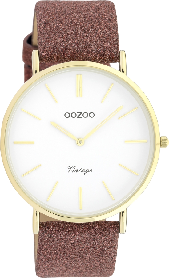 OOZOO Vintage Brown Lesther Strap C20149