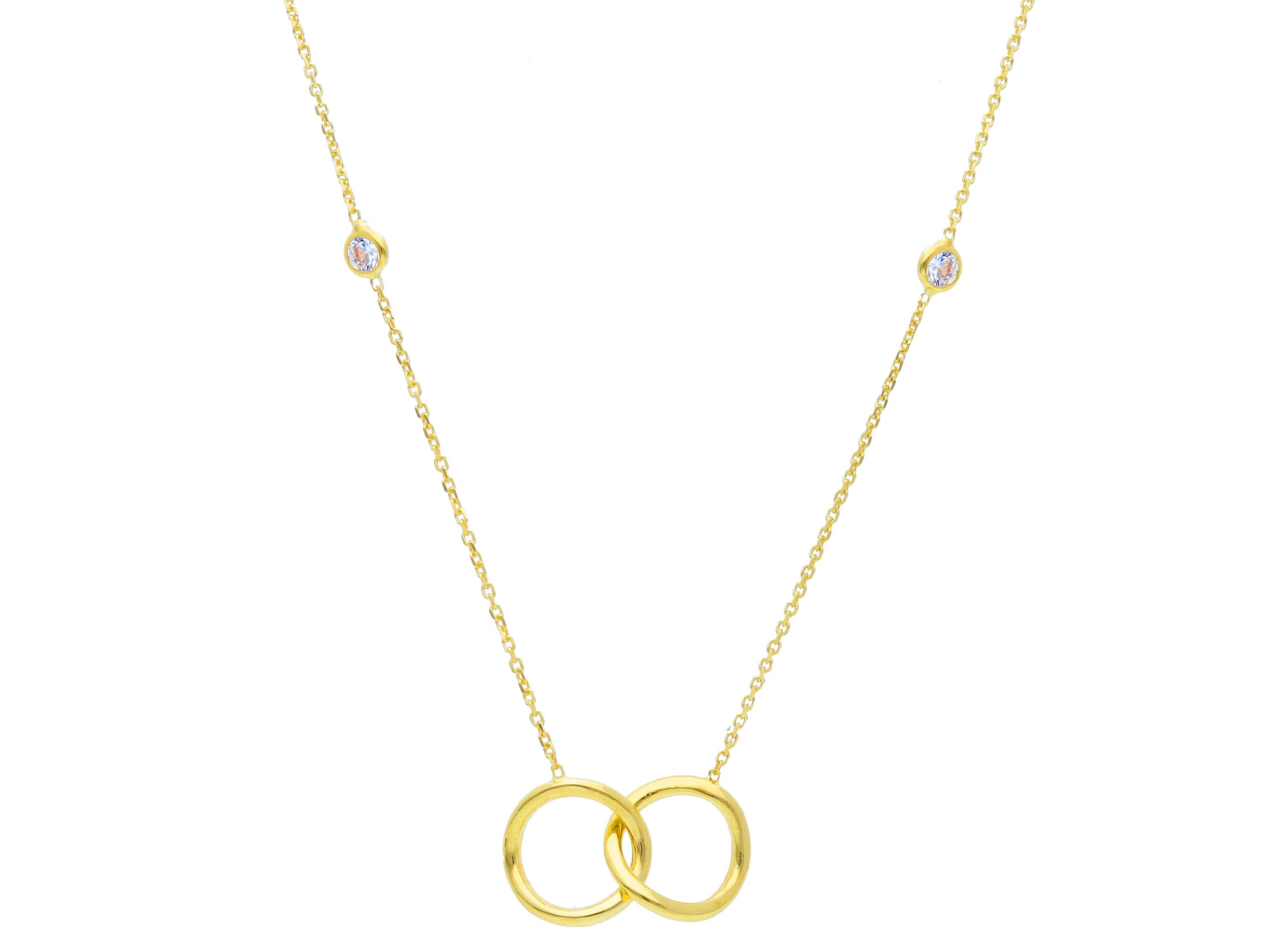 Golden necklace k9 (code S250577)