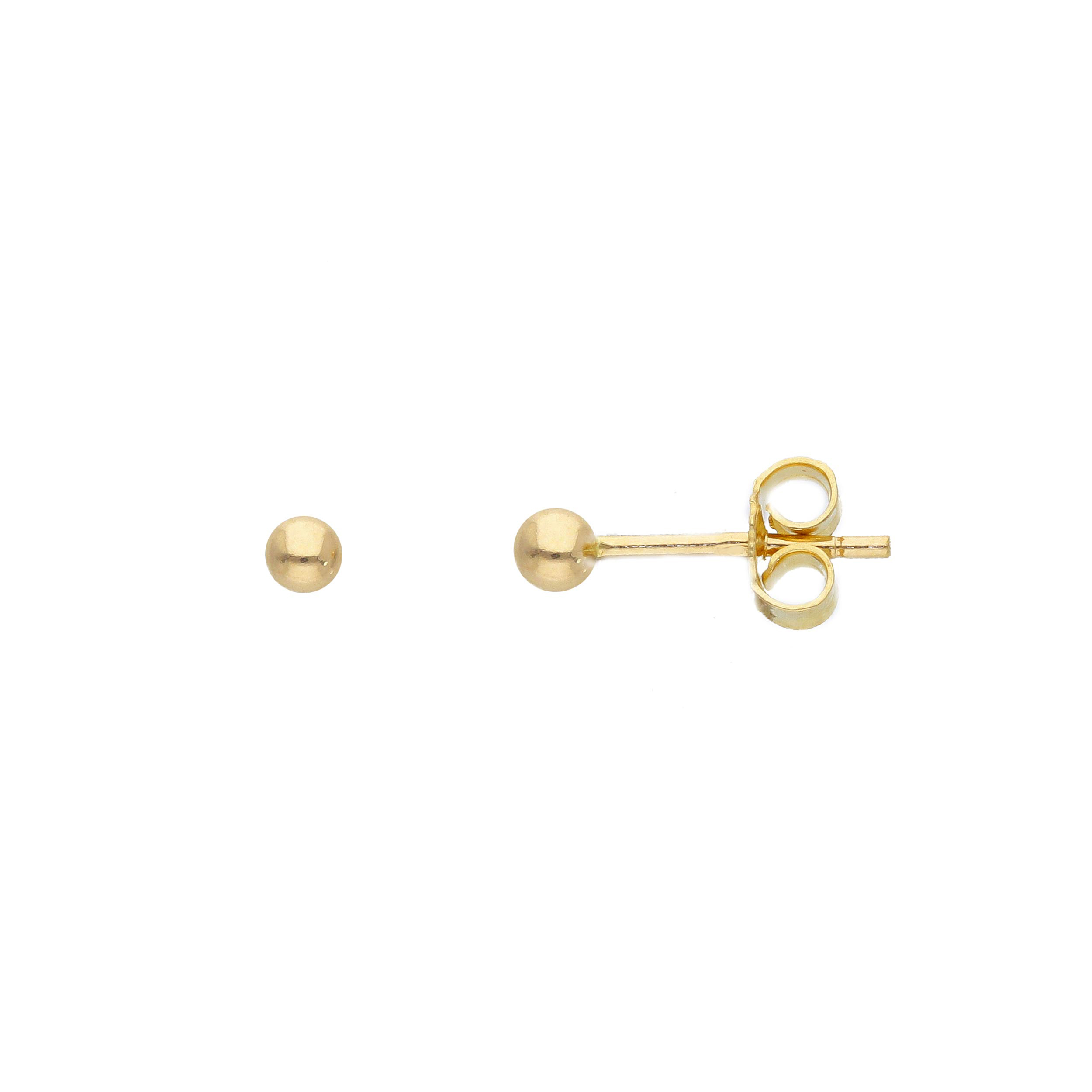 Orecchini in oro giallo k14  (code S185239)