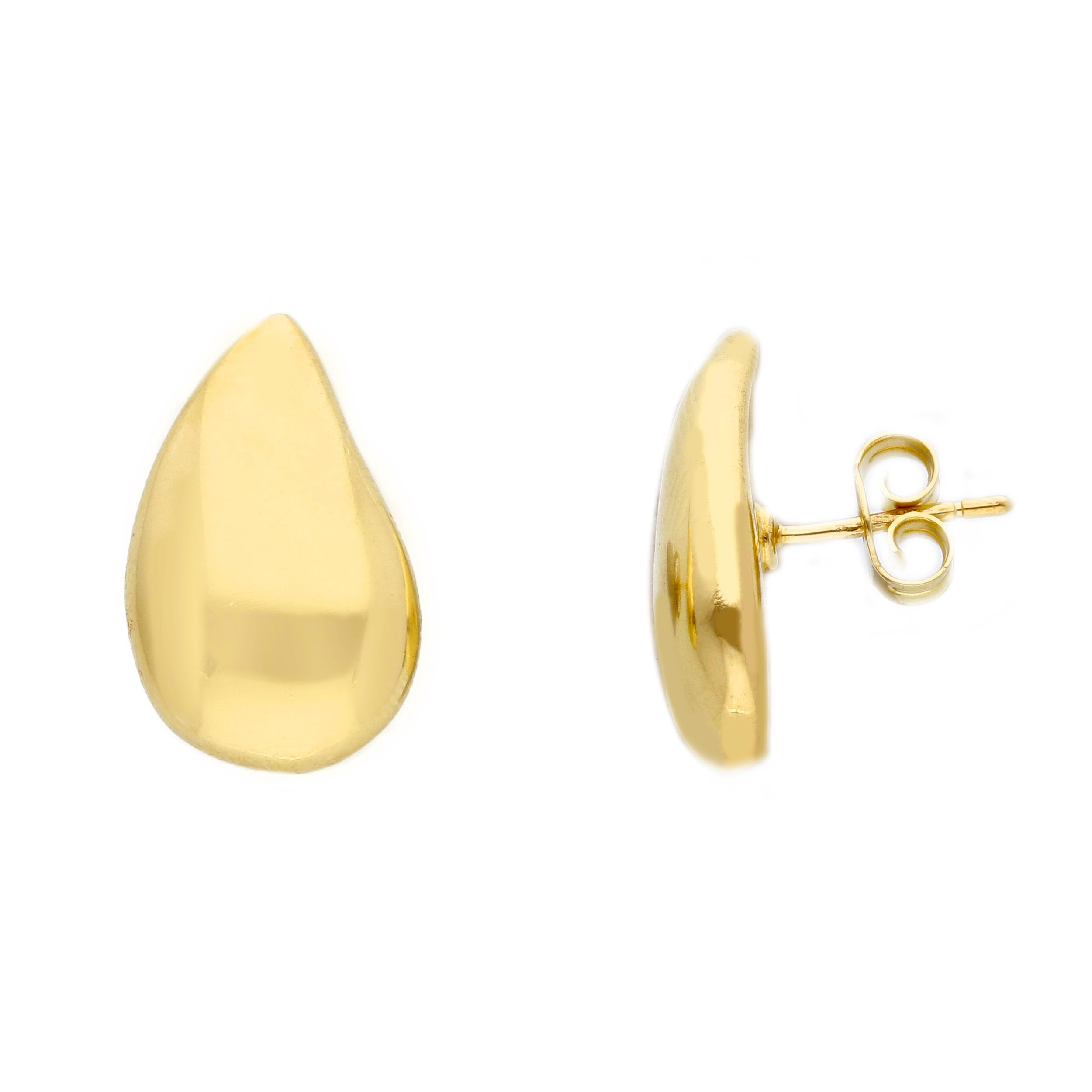 Yellow gold earrings k14  (code S219267)