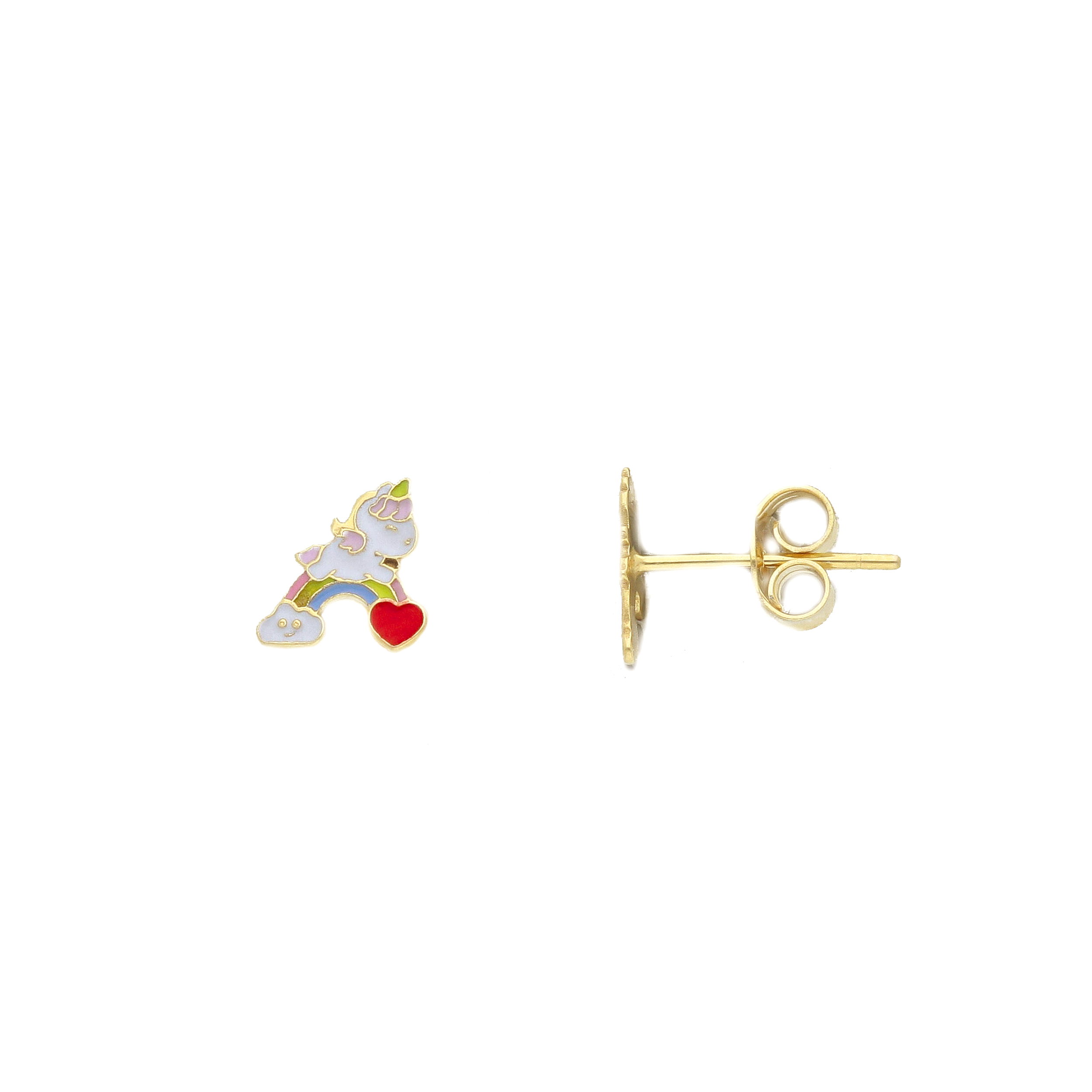 Yellow gold earrings unicorm k9 (code S278948)
