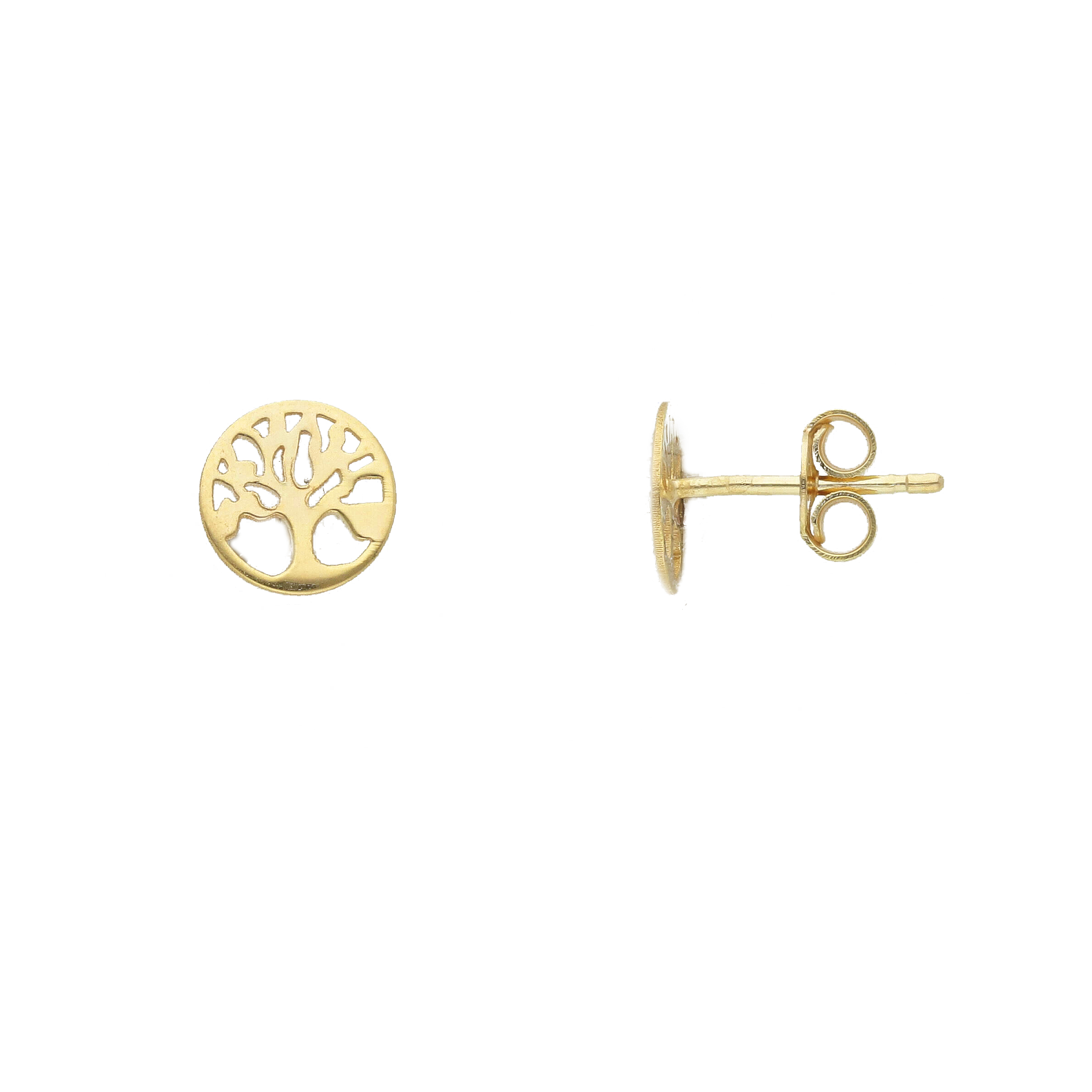 Golden earrings 14k (code S279281)