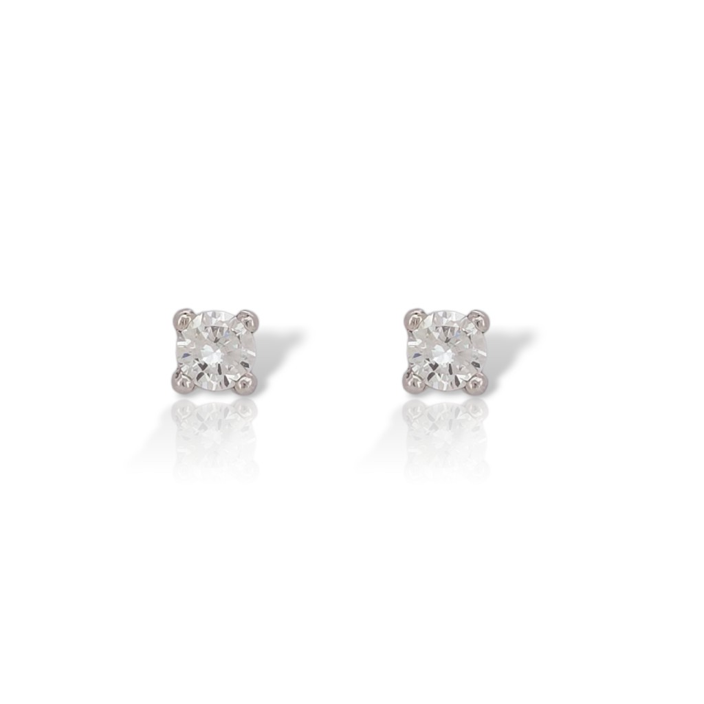 White Gold earrings 14k (code AG2934)