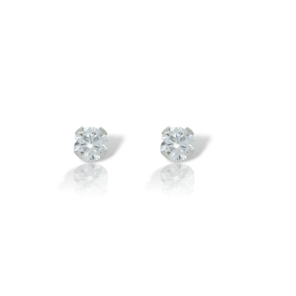 White Gold earrings 14k (code AG2939)