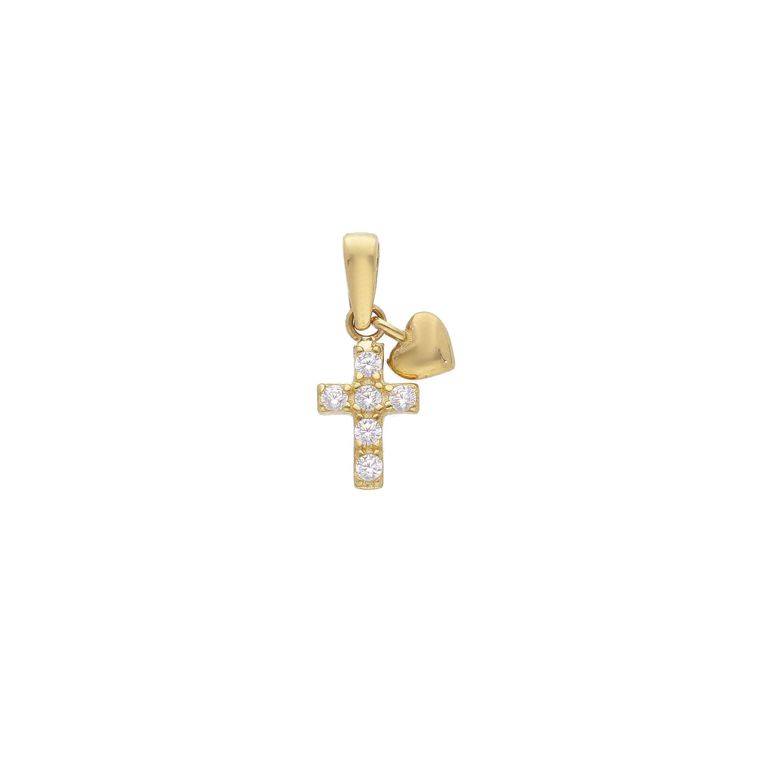Croce in oro giallo  (code S204492)