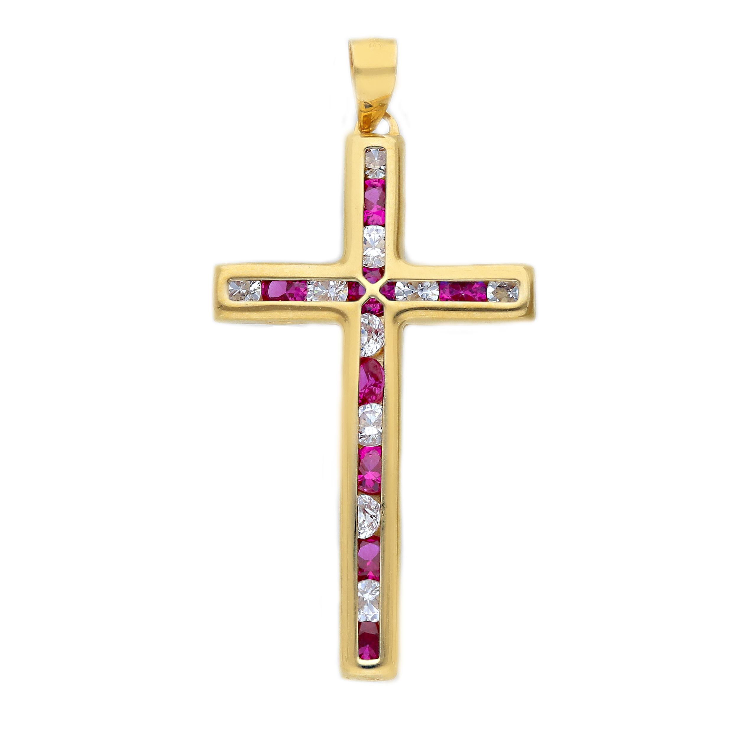 Croce in oro giallo  (code S252984)