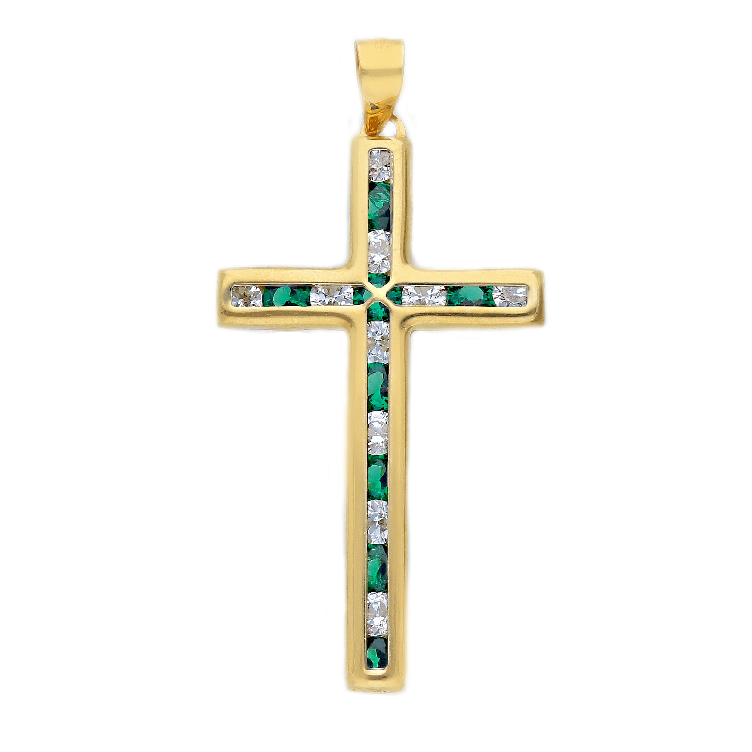 Croce in oro giallo  (code S252991)