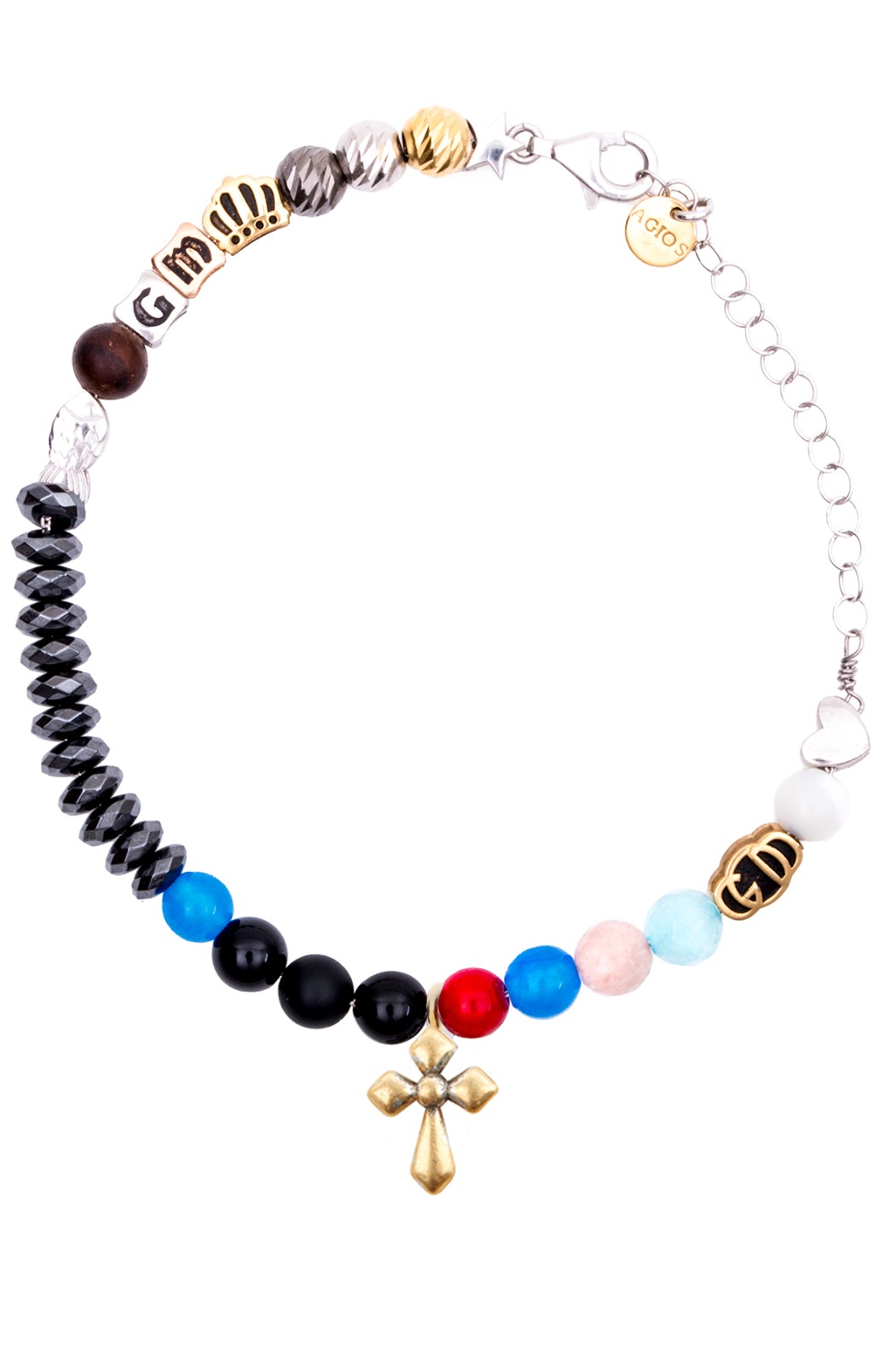 Βραχιόλι IESUS  απο ασήμι 925°  (code AGI 1000/B-OR)