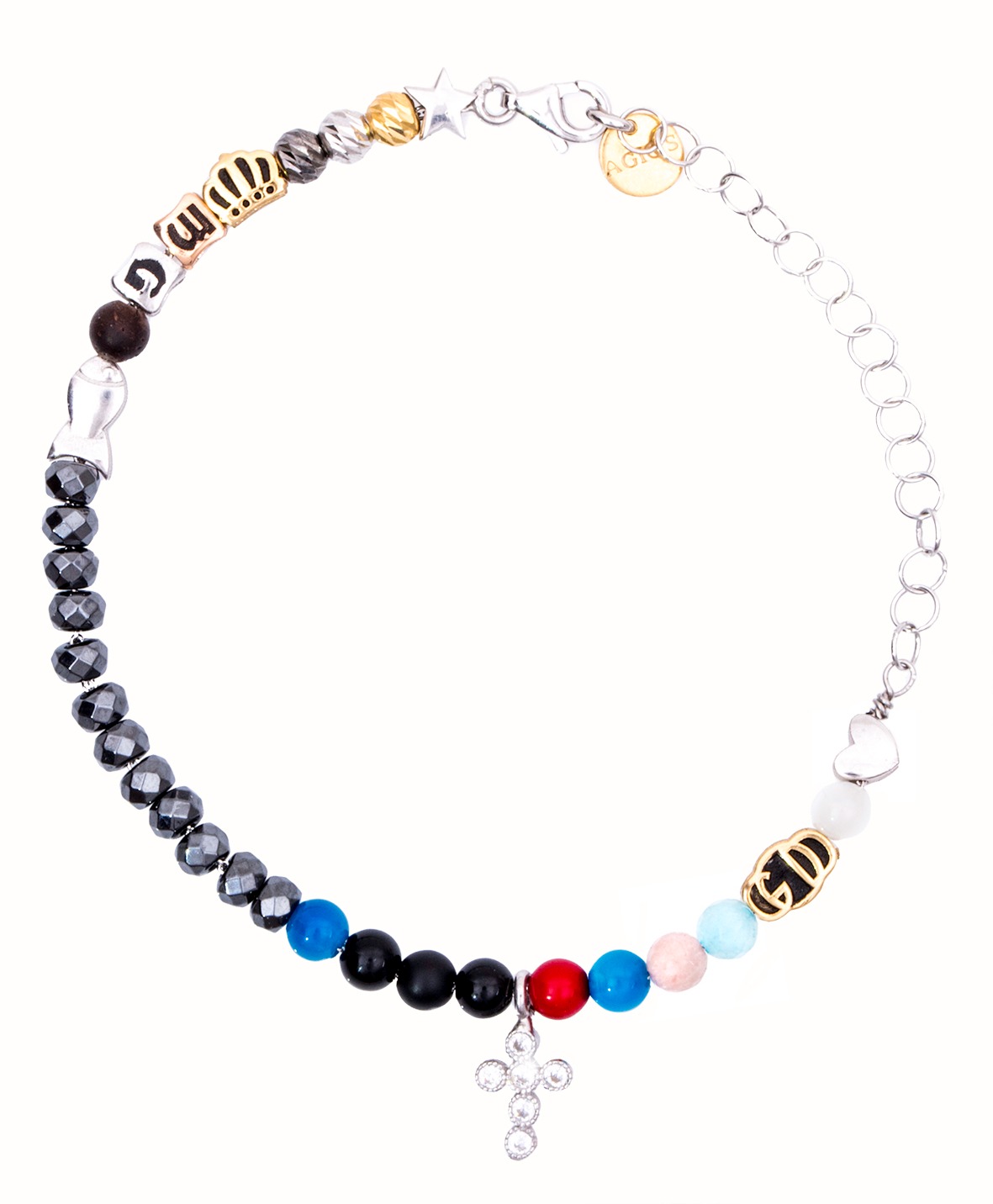 Βραχιόλι IESUS  απο ασήμι 925°  (code AGI 1000/B-ZB)