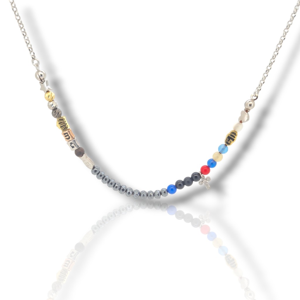 Girocollo IESUS in argento 925° (code AGI 1001/C-ZB)