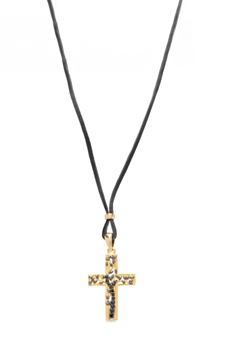 Icona Gold plated silver 925º Cross (code AGI361/C-Ο)
