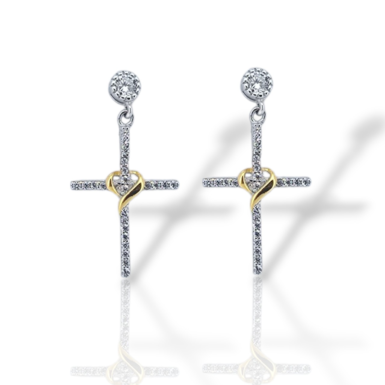 Σκουλαρίκια απο ασήμι 925° (BEN295/Ο)