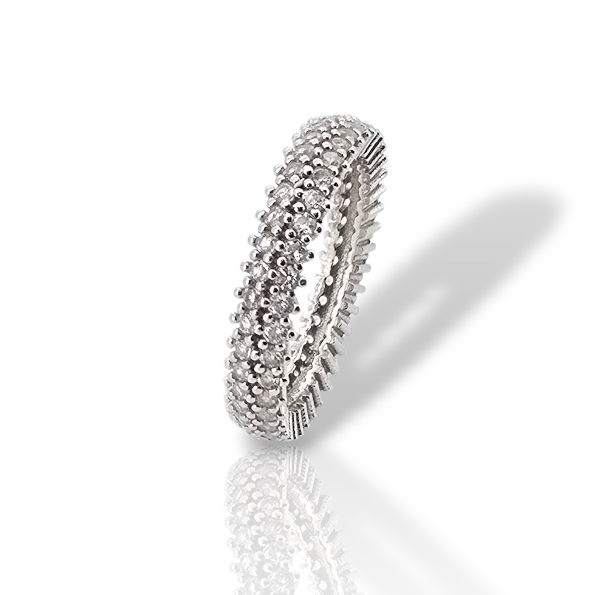 Δαχτυλίδι ολόβερο απο ασήμι 925°  (code H002846)