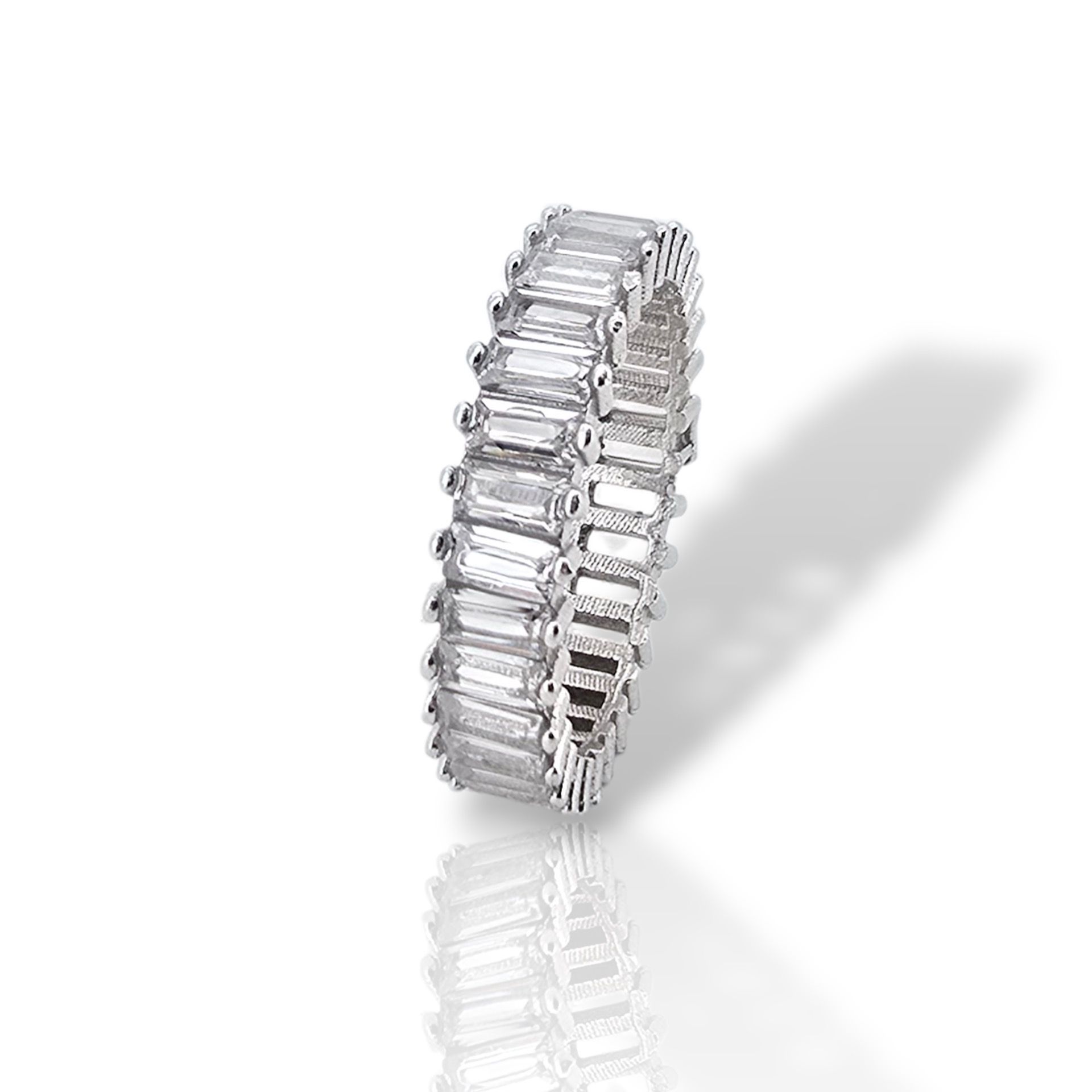 Δαχτυλίδι ολόβερο απο ασήμι 925°  (code H002851)