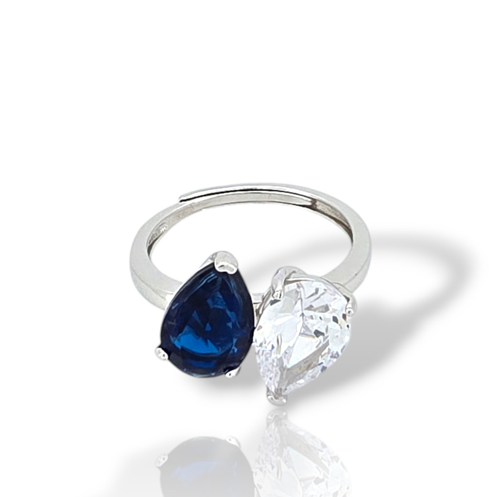 Anello in argento 925° rodiato (code FC004917)