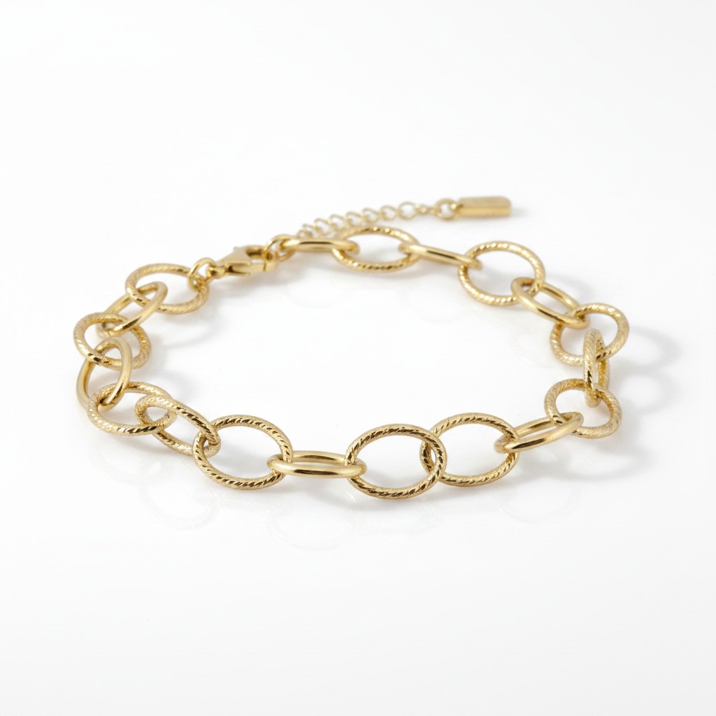 Gold plated silver 925º brangle (code SVX2302856)