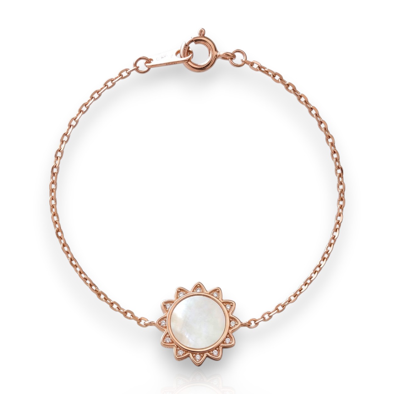 Bracciale in argento 925º dorato  (code FC004768)