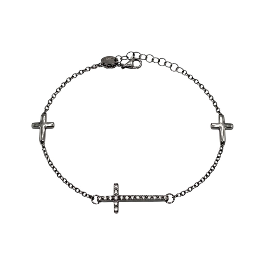 Bracciale Croce in argento 925° (code FC008705)