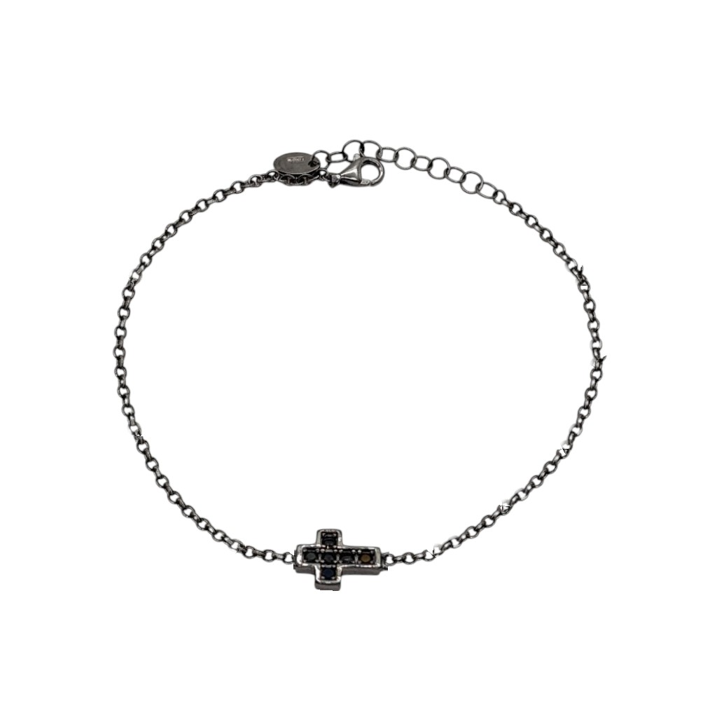 Bracciale Croce in argento 925° (code FC008706)