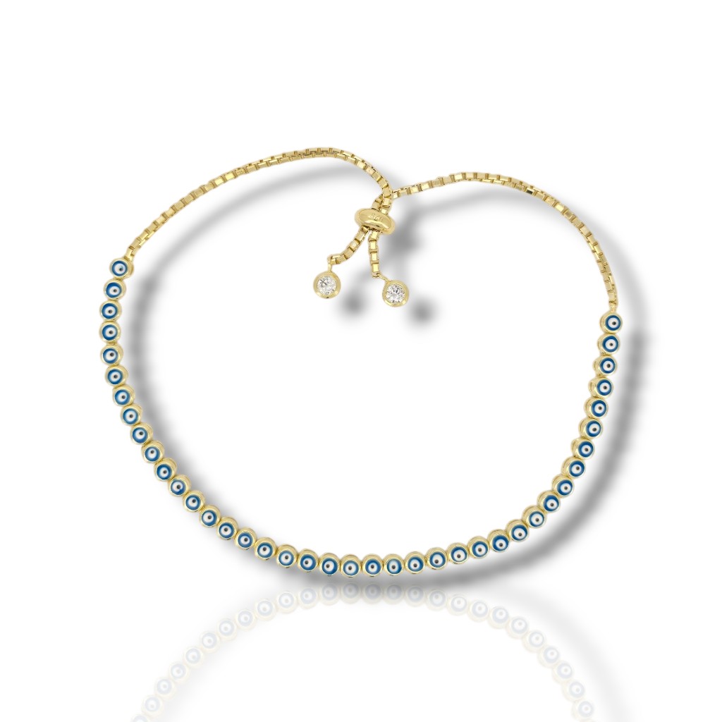 Bracciale in argento 925º dorato (code FC011415)