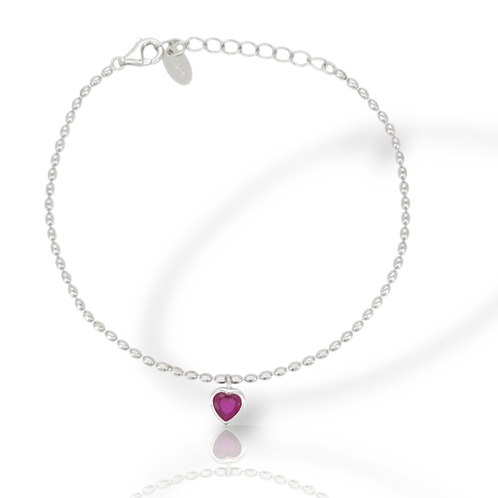 Platinum plated silver 925° bracelet (code FC2794)
