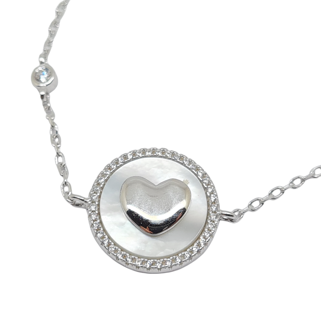 Bracciale in argento 925º rodiato   (code FC004809)