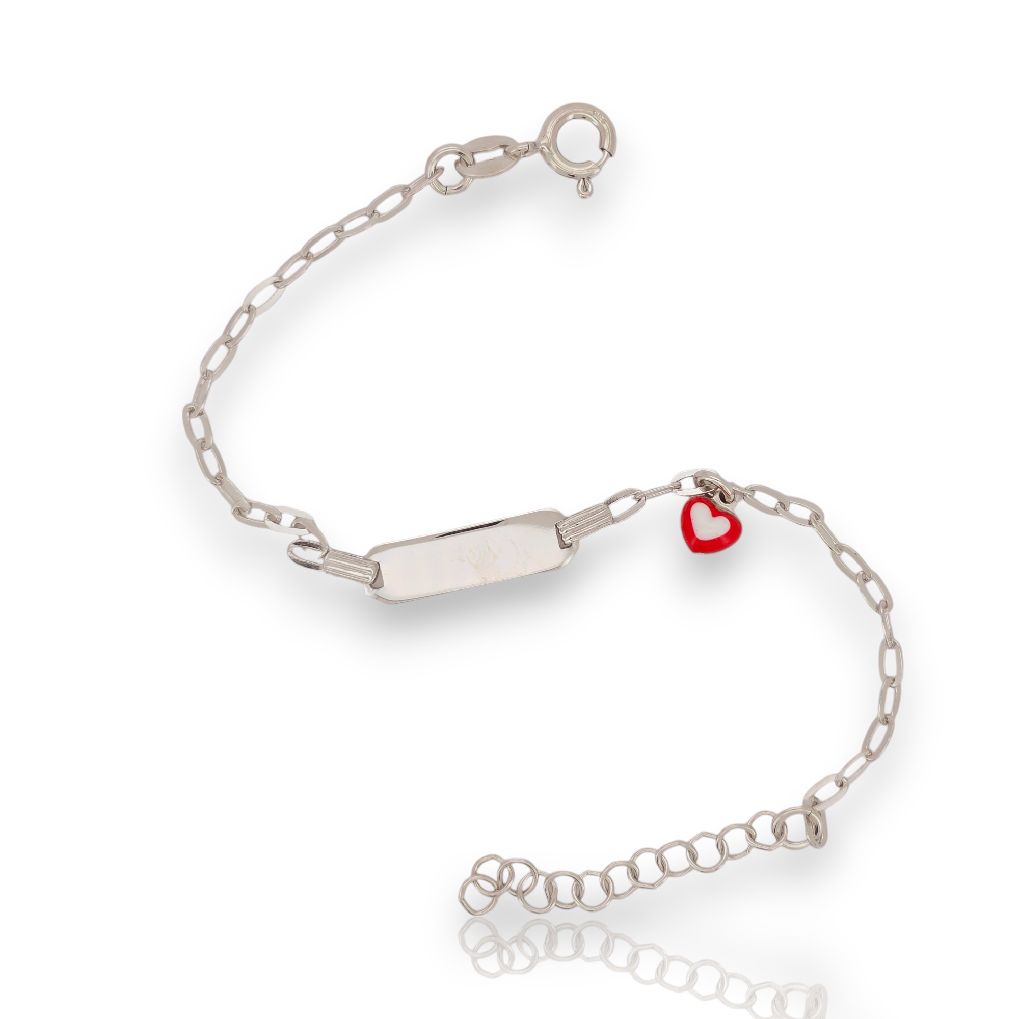 Platinum plated silver 925º  (code SHK1043)