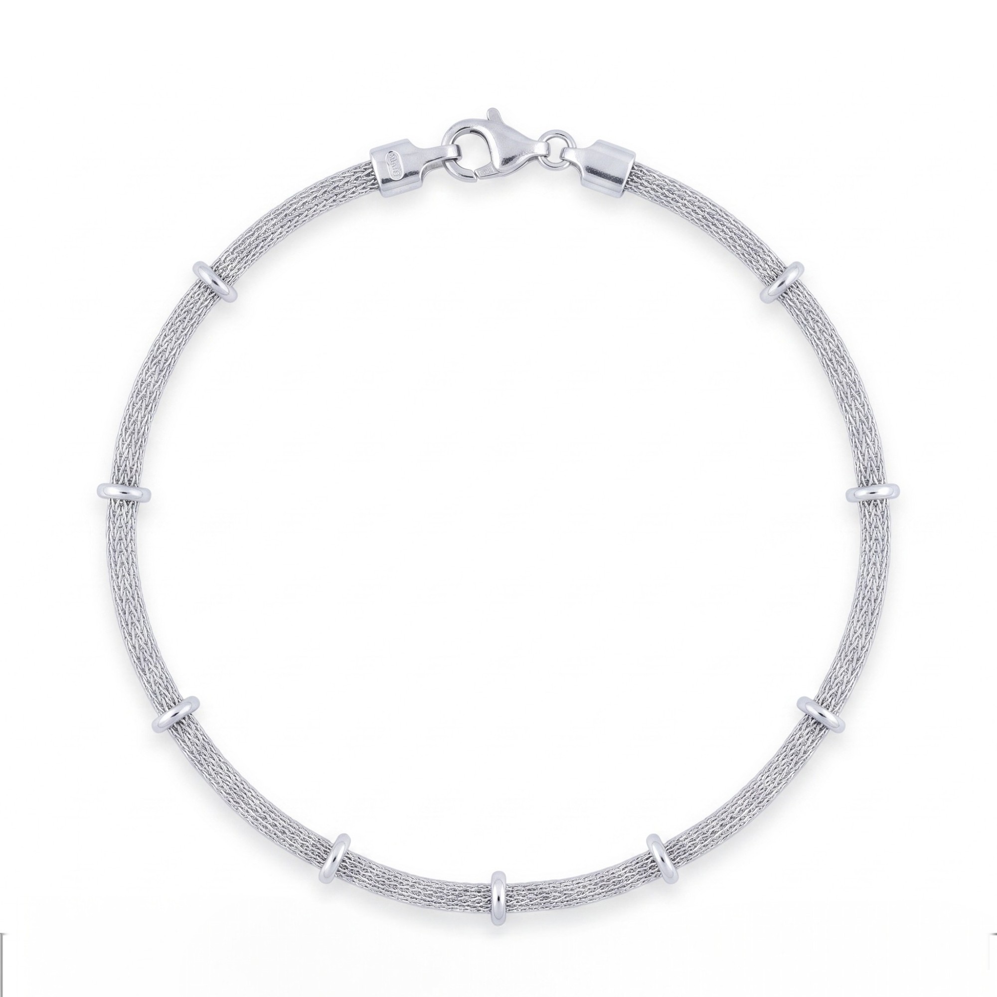 Platinum plated silver 925º brangle (code SVX1401633)