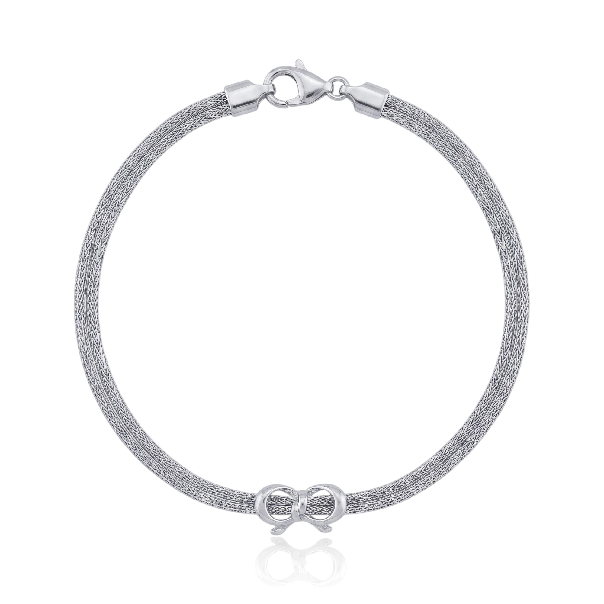 Platinum plated silver 925º brangle (code SVX1801778)