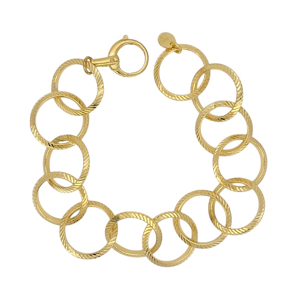 Bracciale in argento 925º dorato (code SVX2301683)