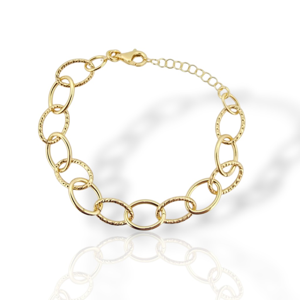 Βραχιόλι επιχρυσωμένο απο ασήμι 925 ( code SVX2302856 ) 