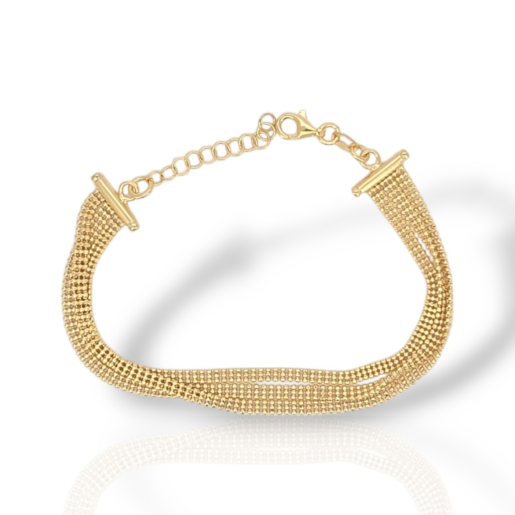 Gold plated silver 925º brangle (code SVX2500354)