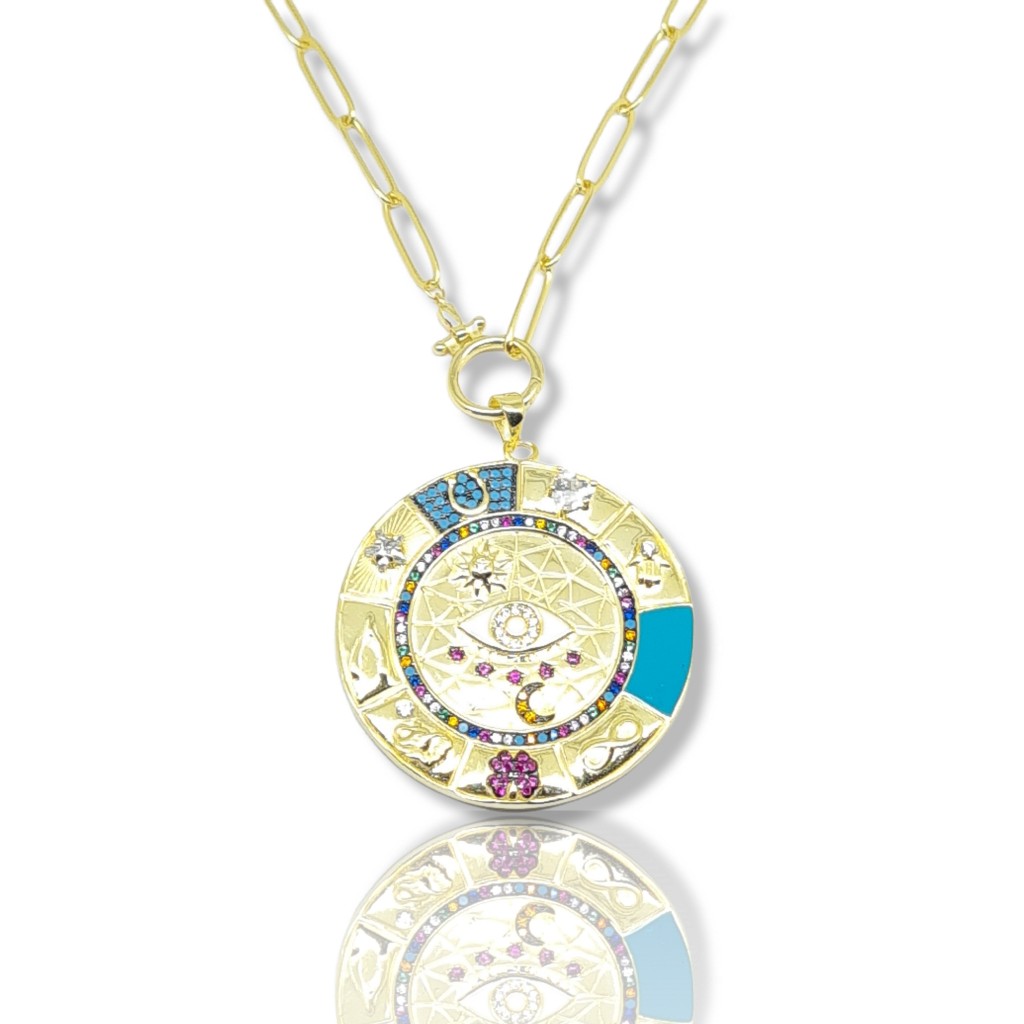 Girocollo in argento 925° dorato (code NZC107220)