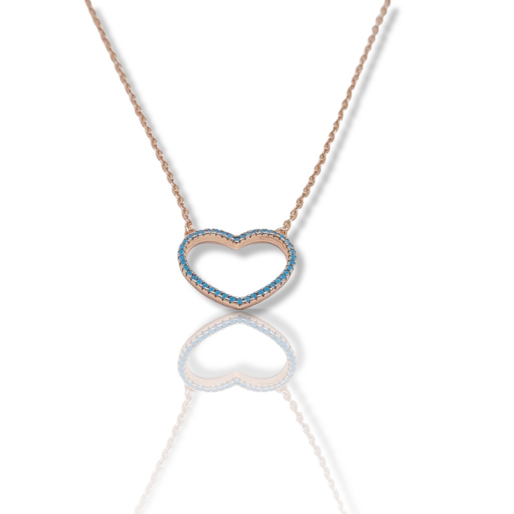 Girocollo Cuore in argento 925° dorato  (code FC003653)