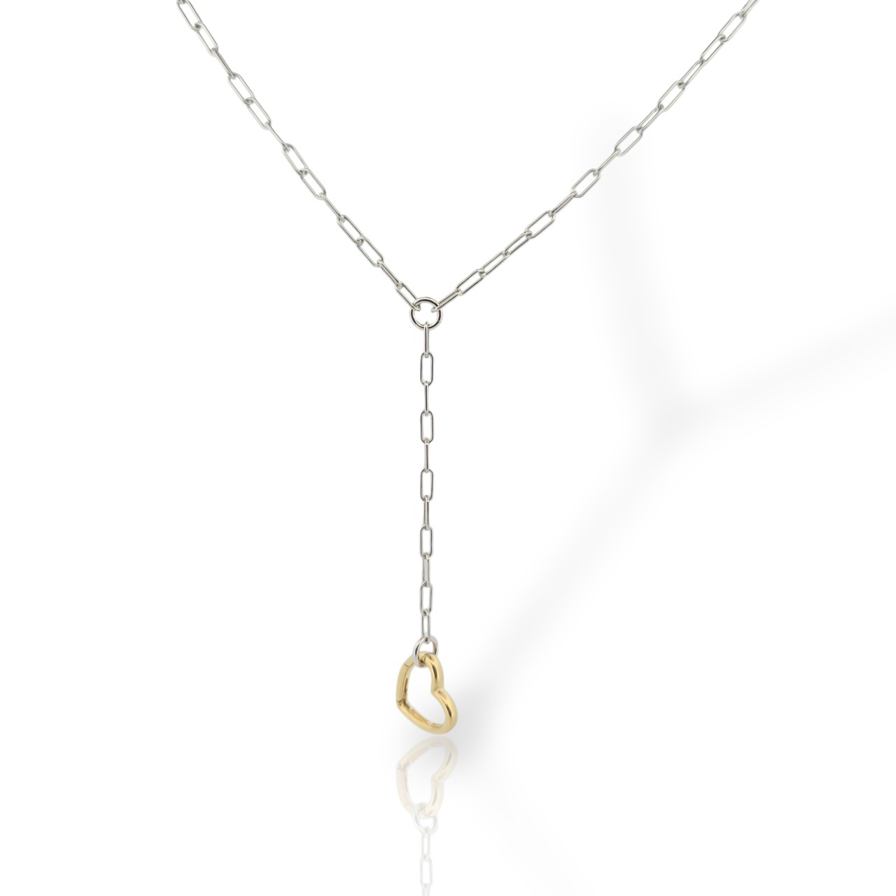 Κολιέ απο επιπλατινωμένο ασήμι 925° με αλυσίδα (SVX2500834)