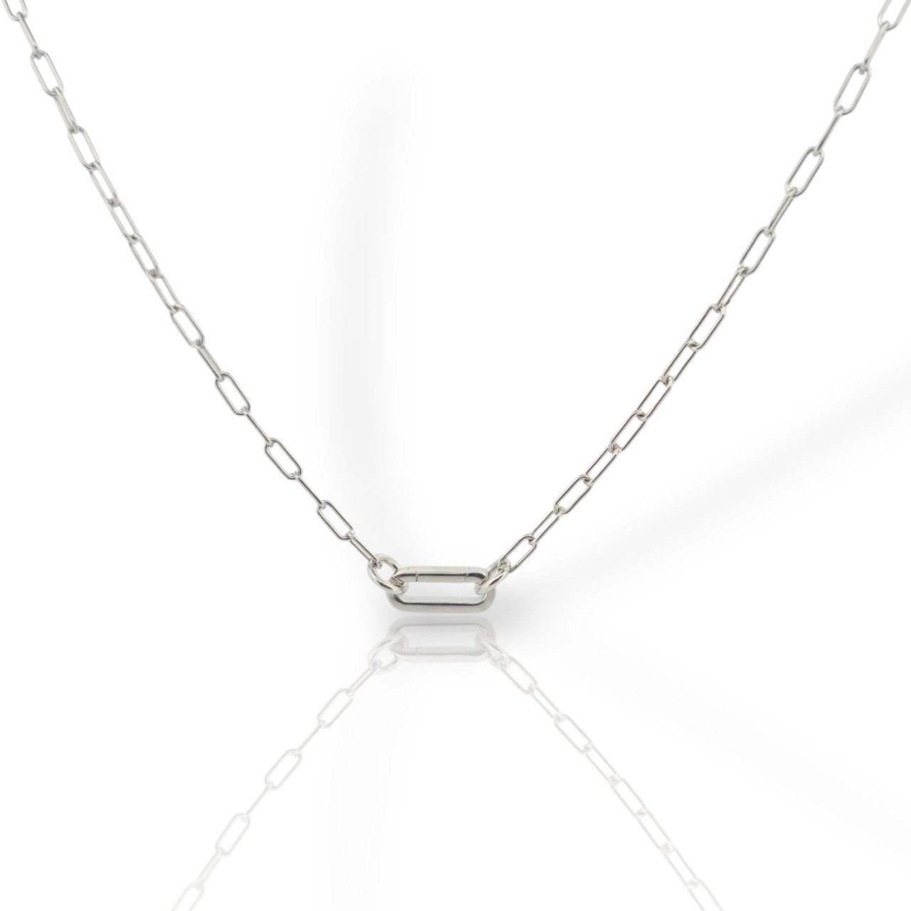 Κολιέ επιπλατινωμένο ασήμι απο ασήμι 925° (code SVX2500835)