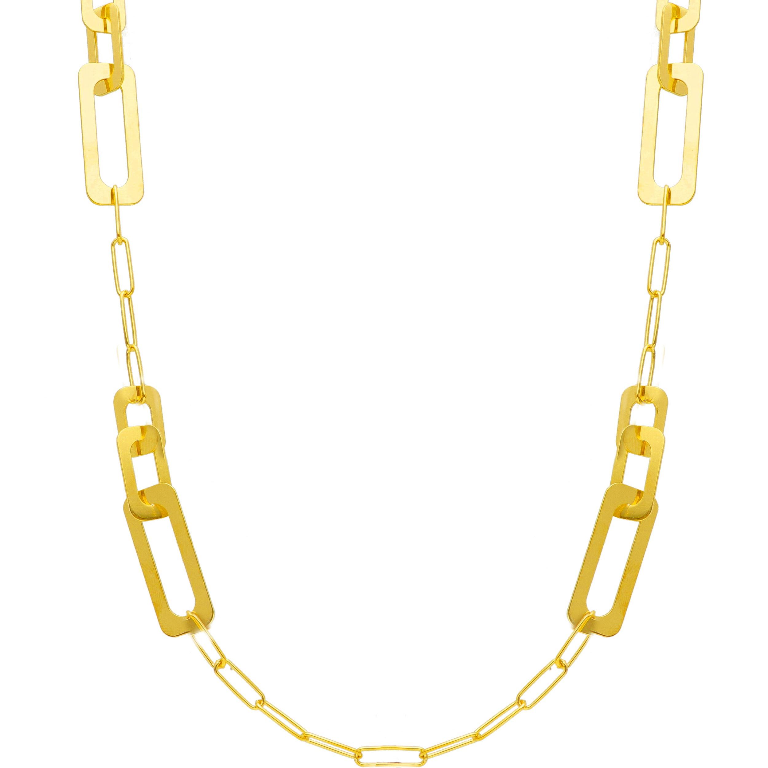 Κολιέ απο επιχρυσωμένο ασήμι 925° (code S265045)