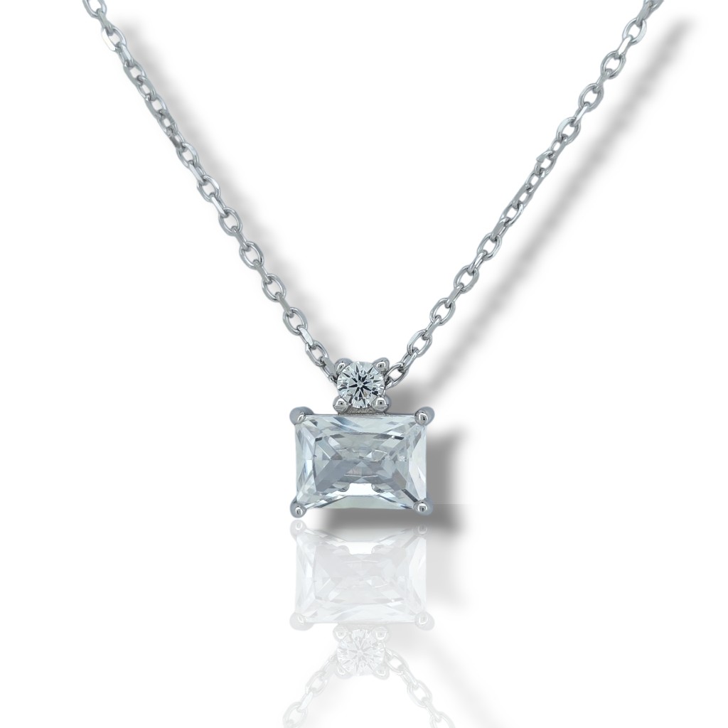 Girocollo in argento 925° rodiato (code FC008955)