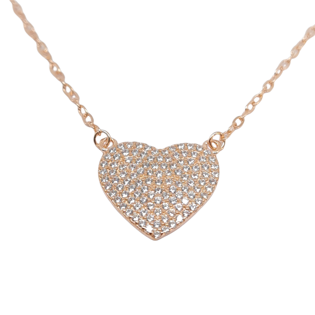 Girocollo Cuore in argento 925° dorato (code FC004153)