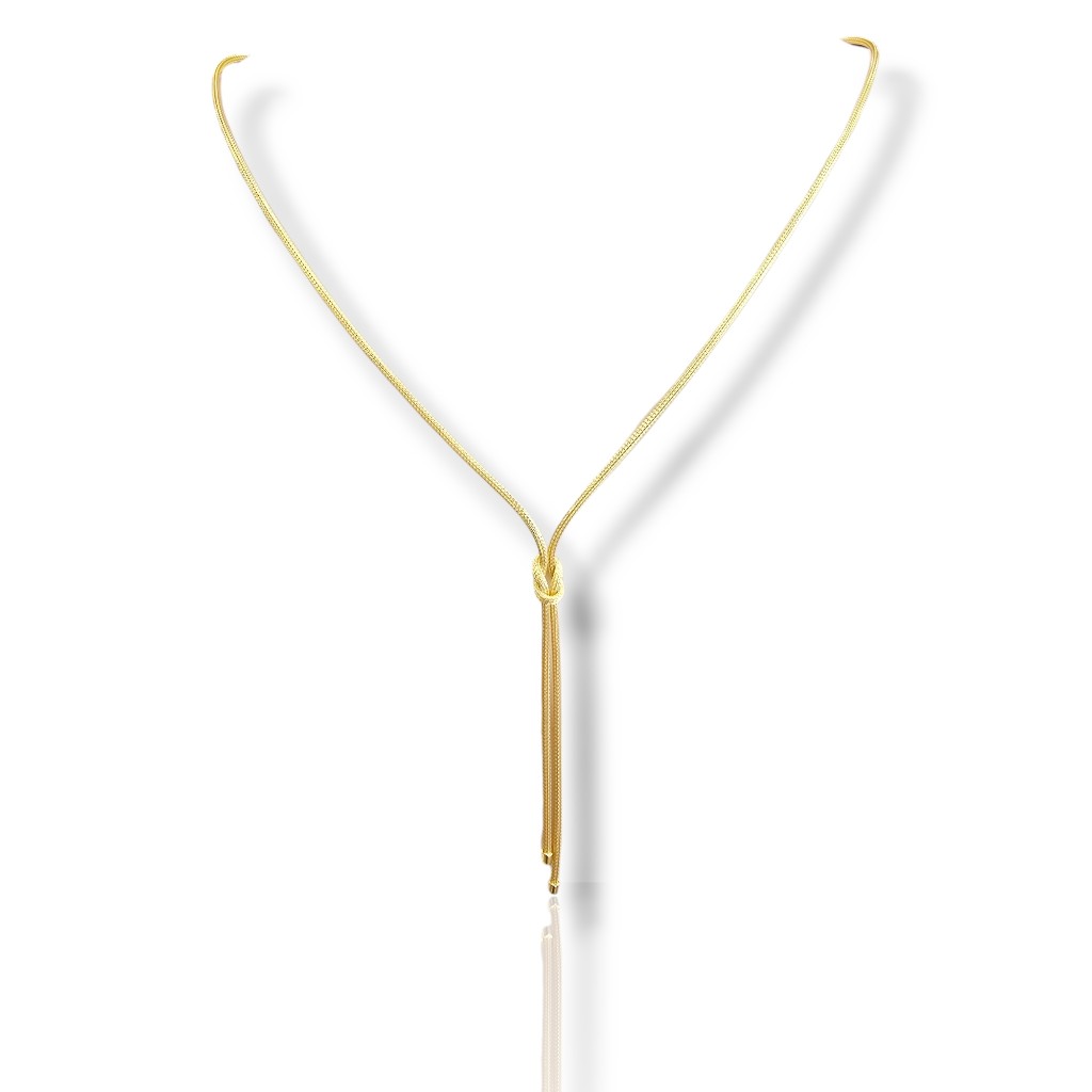 Collana in argento 925° doraro oro Giallo  (codice SHK905135)