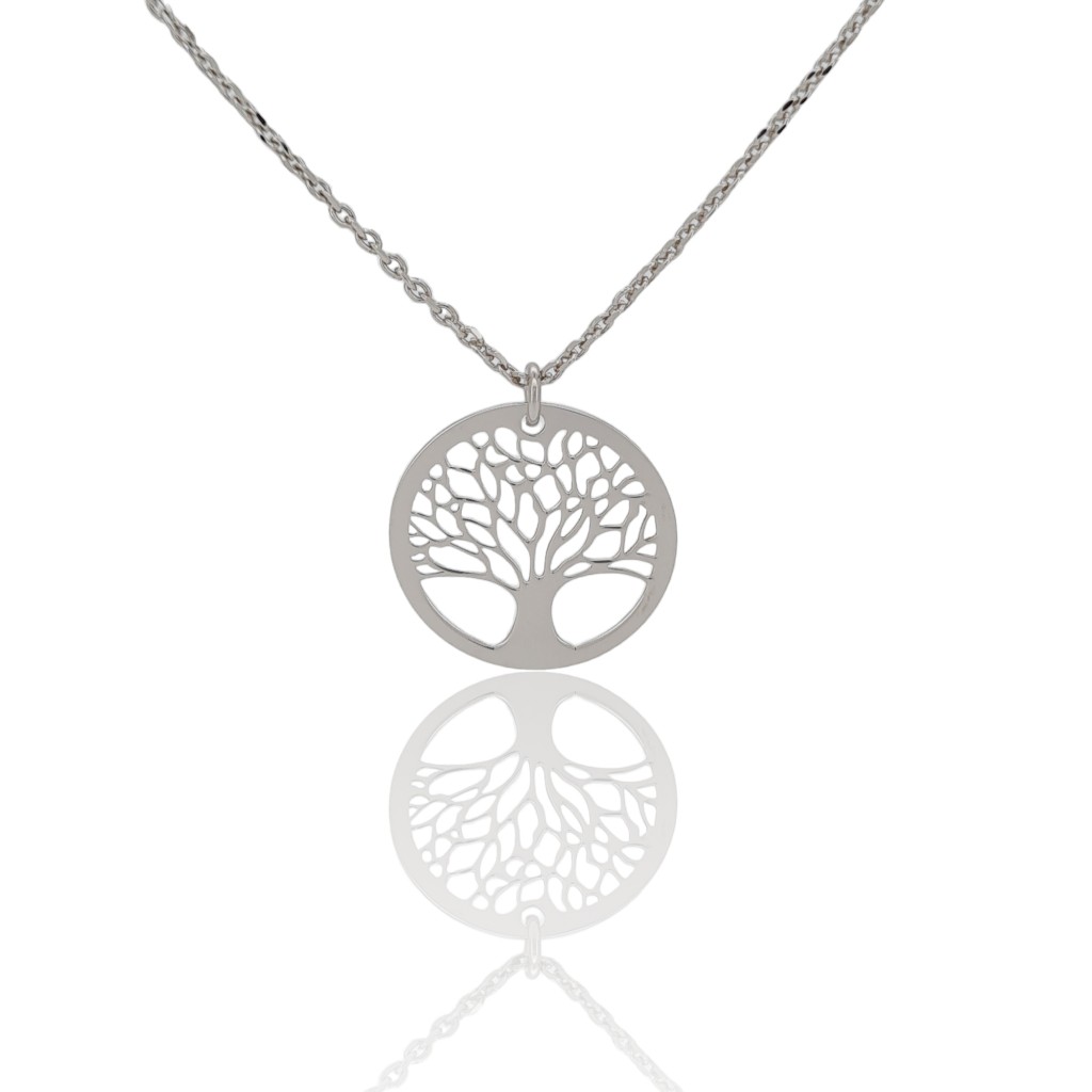 Girocollo Cuore in argento 925° rodiato (code SHK991B)