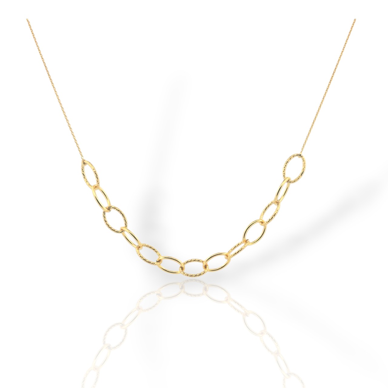 Κολιέ απο ασήμι 925º  επιχρυσωμένο  (code SVX2302855)