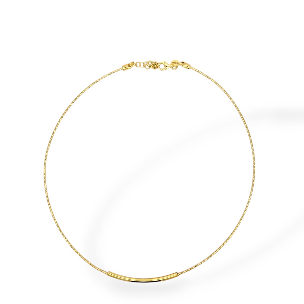 Κολιέ απο επιχρυσωμένο ασήμι 925° (code SVX2401297)